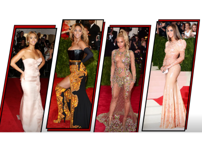 Oblečenie Beyonce na Met Gala v priebehu rokov